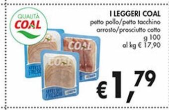 Supermercato Coal I leggeri coal offerta