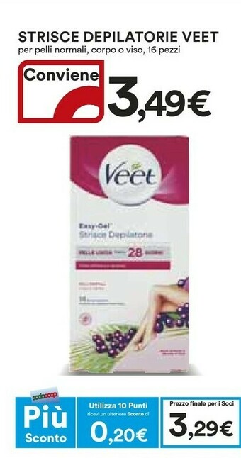 Coop Veet Crema depilatoria offerta