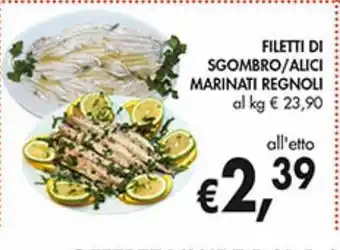 Supermercato Coal Filetti di sgombro / alici marinate regnoli offerta