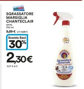 Coop Chanteclair Sgrassatore offerta