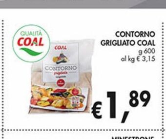 Supermercato Coal Contorno grigliato coal offerta