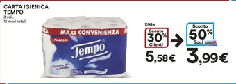 Coop Tempo Carta igienica offerta