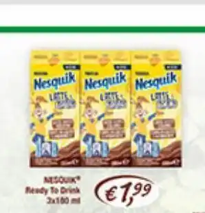 Supermercato Coal Nesquik ready to drink offerta