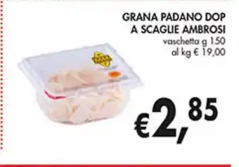 Grana padano ambrosi dop a scaglie g 150