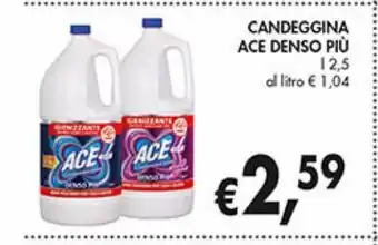 Supermercato Coal Candeggina ace denso più l 2.5 offerta