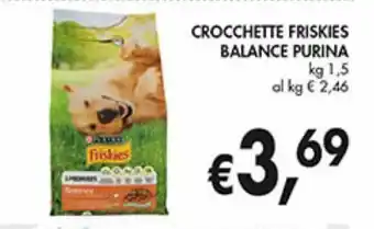 Supermercato Coal Crocchette friskies balance purina 1.5 kg offerta