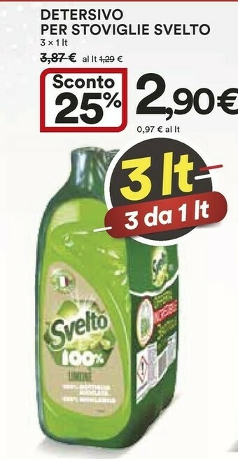 Coop Svelto Detersivo piatti offerta