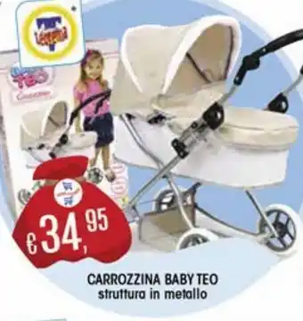 Il Gigante Carrozzina baby teo offerta