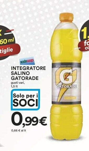 Coop Gatorade Integratori offerta