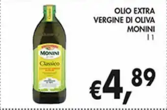Supermercato Coal Olio extra vergine di oliva monini 1 l offerta