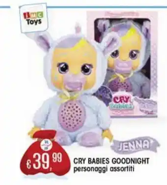 Cry babies goodnight