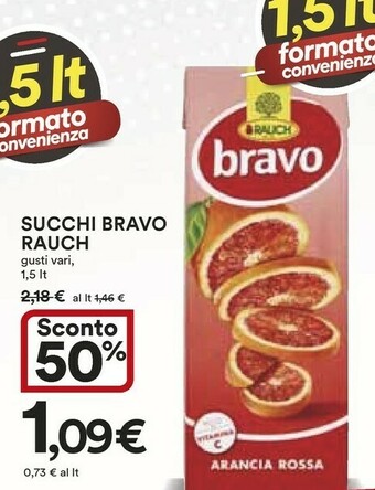 Coop Rauch Arancia Rossa Bravo offerta