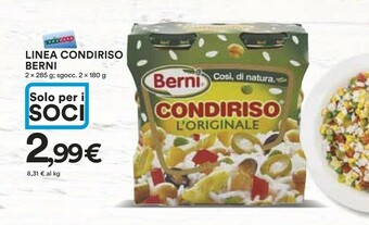 Coop Berni Conserve offerta
