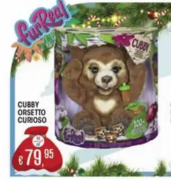 Cubby orsetto curioso