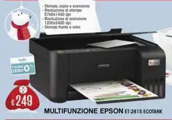 Il Gigante Multifunzione epson offerta