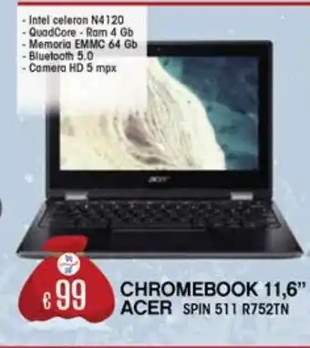 Chromebook 11.6" acer