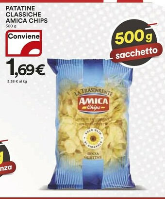 Coop Amica chips Patatine Classiche offerta