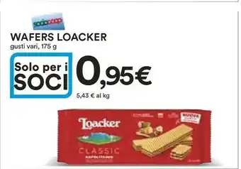Coop Loacker Wafers Classic offerta