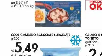 Bennet Cozze surgelate con guscio offerta