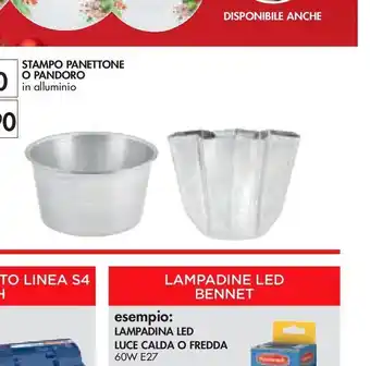 Bennet Stampo panettone o pandoro offerta