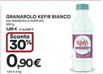 Coop Granarolo Kefir Bianco Con Lattoferrina offerta