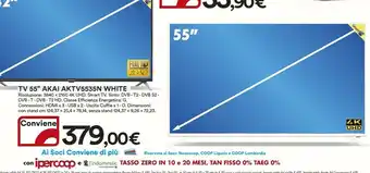 Coop Akai Tv led 32 offerta