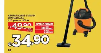 Bennet Aspirapolvere e liquidi bravo&facile offerta