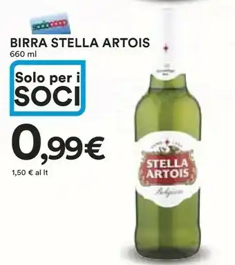 Coop Stella artois Birra offerta