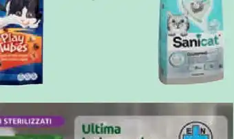 Bennet Lettiera per gatti clumping white sanicat offerta