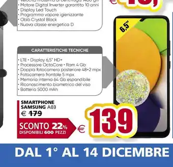 Il Gigante Smartphone samsung a 03 offerta