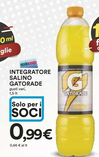 Coop Gatorade Integratore Salino offerta