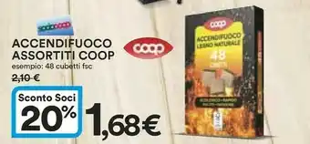 Coop Coop Accendifuoco offerta