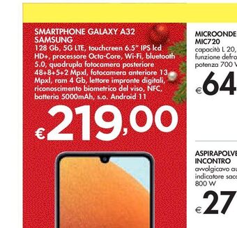 Bennet Smartphone galaxy a32 samsung offerta