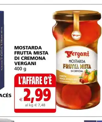Mostarda frutta mista di cremona vergani