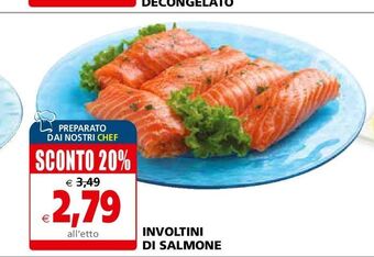 Il Gigante Involtini di salmone offerta