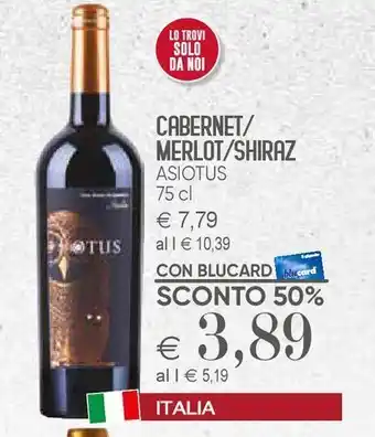 Cabernet / merlot / shiraz