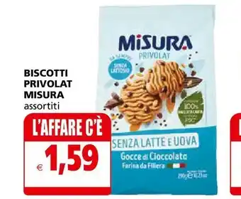 Biscotti privolat misura
