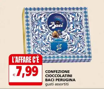 Confezione cioccolatini baci perugina