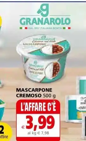 Mascarpone cremoso 500g granarolo