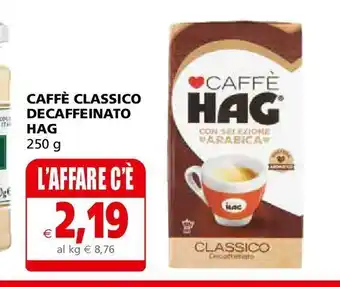 Caffè classico decaffeinato hag