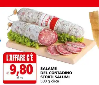 Il Gigante Salame del contadino storti salumi offerta