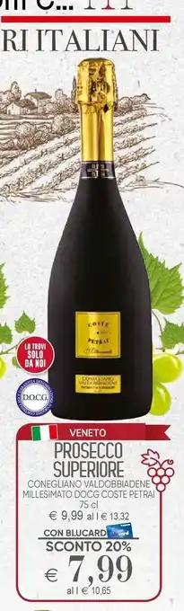 Il Gigante Prosecco superiore offerta