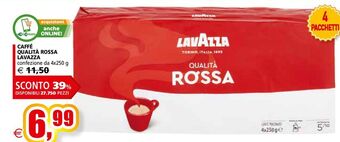 Il Gigante Caffè qualita rossa lavazza offerta