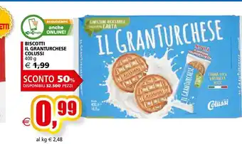 Il Gigante Biscotti il granturchese colussi offerta