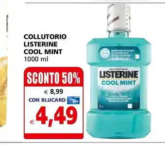 Colluttorio listerine cool mint
