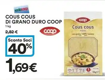 Coop Coop Cous Cous Di Grano Duro offerta
