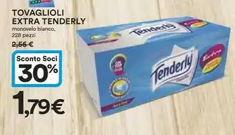 Coop Tenderly Tovaglioli Extra offerta