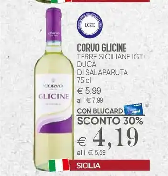 Corvo glicine