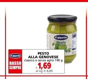Pesto alla genovese