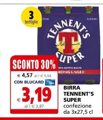 Il Gigante Birra tennent's super offerta